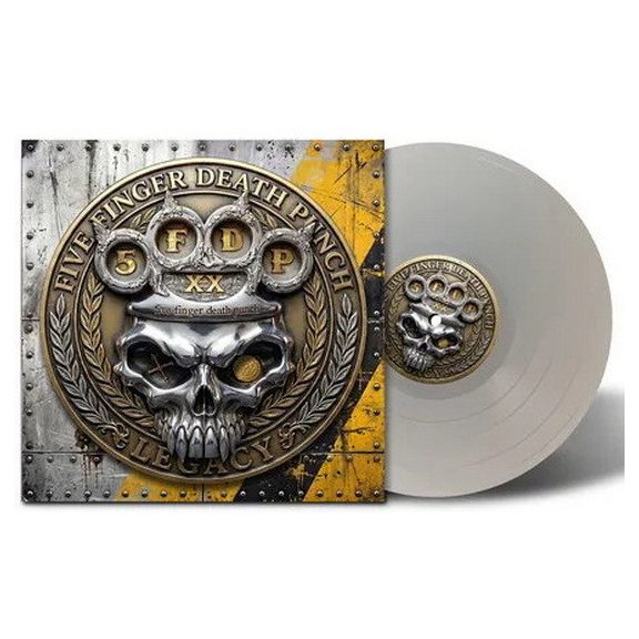 FIVE FINGER DEATH PUNCH: Legacy (LP, clear) FIVE FINGER DEATH PUNCH: Legacy (LP, clear)
