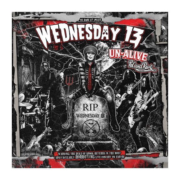 WEDNESDAY 13: Un-Alive At Pol'and'Rock 2025 (CD) WEDNESDAY 13: Un-Alive At Pol'and'Rock 2025 (CD)