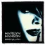 MARILYN MANSON: Born Villain (9,5 cm x 9,5 cm) (felvarró)