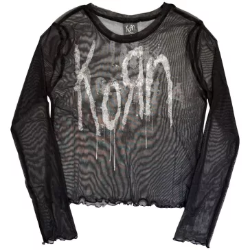KORN: Still A Freak (longsleeve mesh crop)