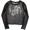 KORN: Still A Freak (longsleeve mesh crop)