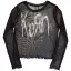 KORN: Still A Freak (longsleeve mesh crop)