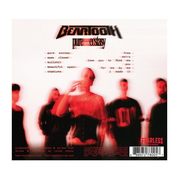 BEARTOOTH: Pure Ecstrasy (CD) BEARTOOTH: Pure Ecstrasy (CD)