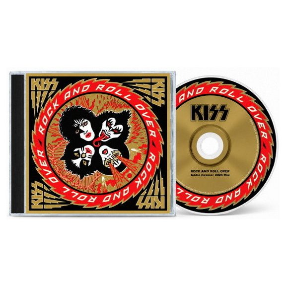 KISS: Rock And Roll Over 50th Anniversary (CD, 2026 Eddie Kramer mix) KISS: Rock And Roll Over 50th Anniversary (CD, 2026 Eddie Kramer mix)