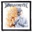 MEGADETH: Megadeth Flames (95x95) (9,5 cm x 9,5 cm) (felvarró)